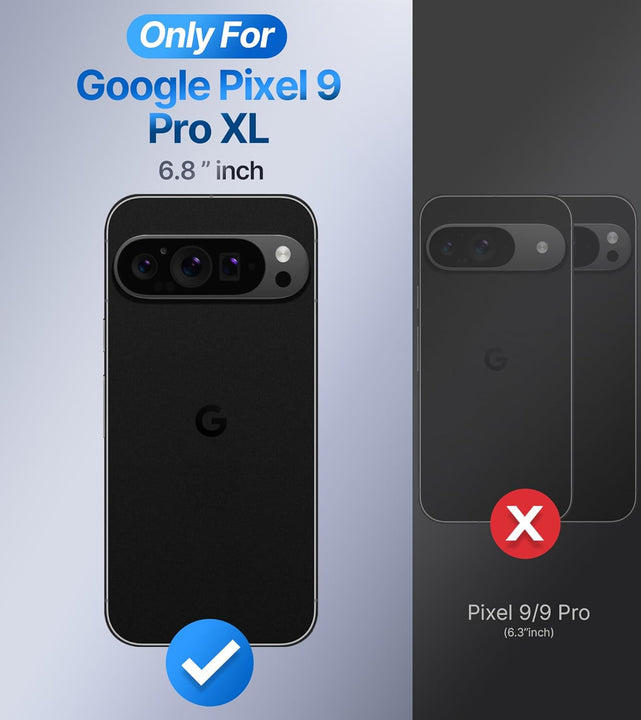 Redpepper Pixel 9 Pro XL custodia portacarte trasparente