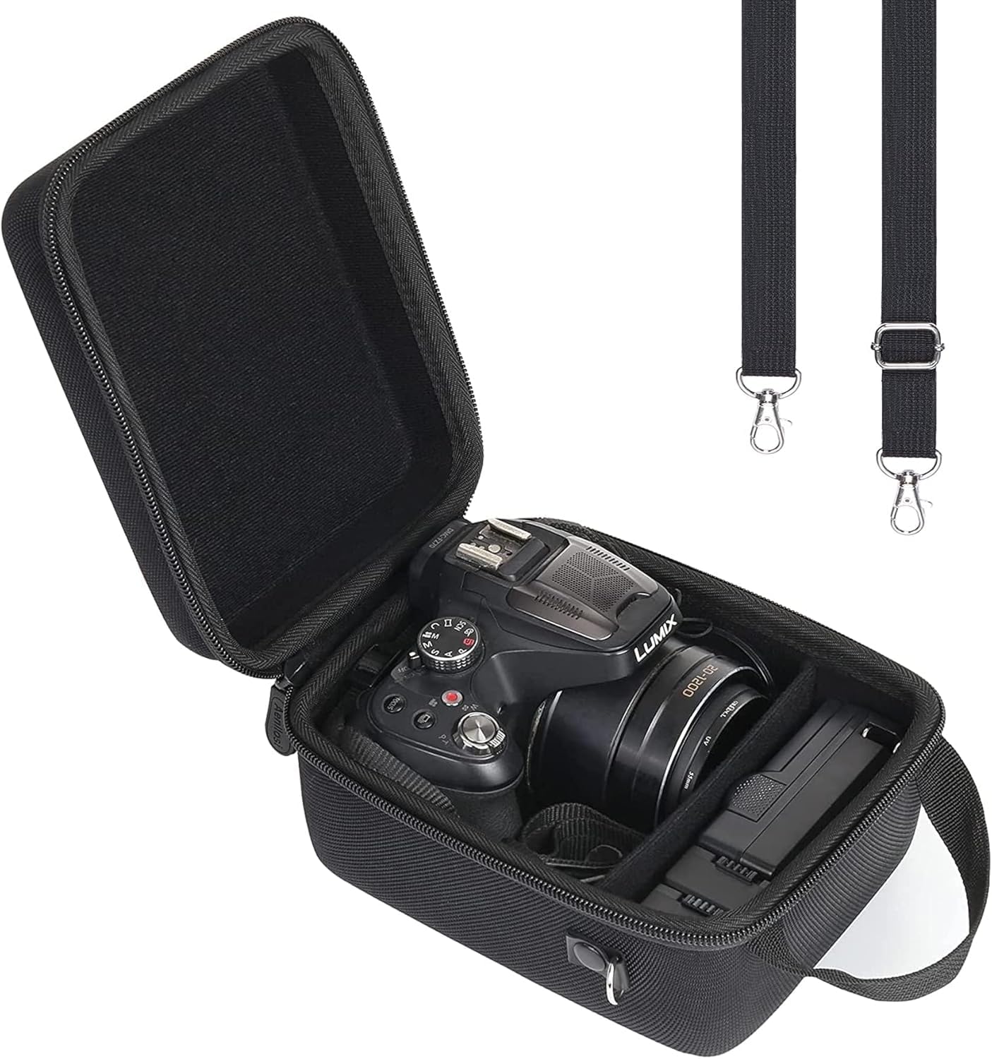 Aenllosi Camera Case Custodia Lumix FZ80D Rigida Antiurto