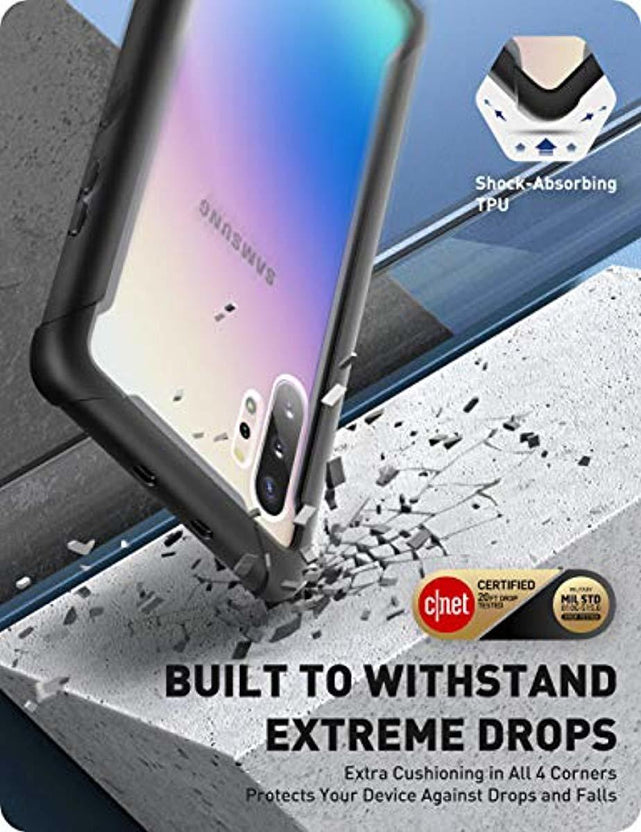i-Blason Ares Galaxy Note 10 Plus custodia nera trasparente