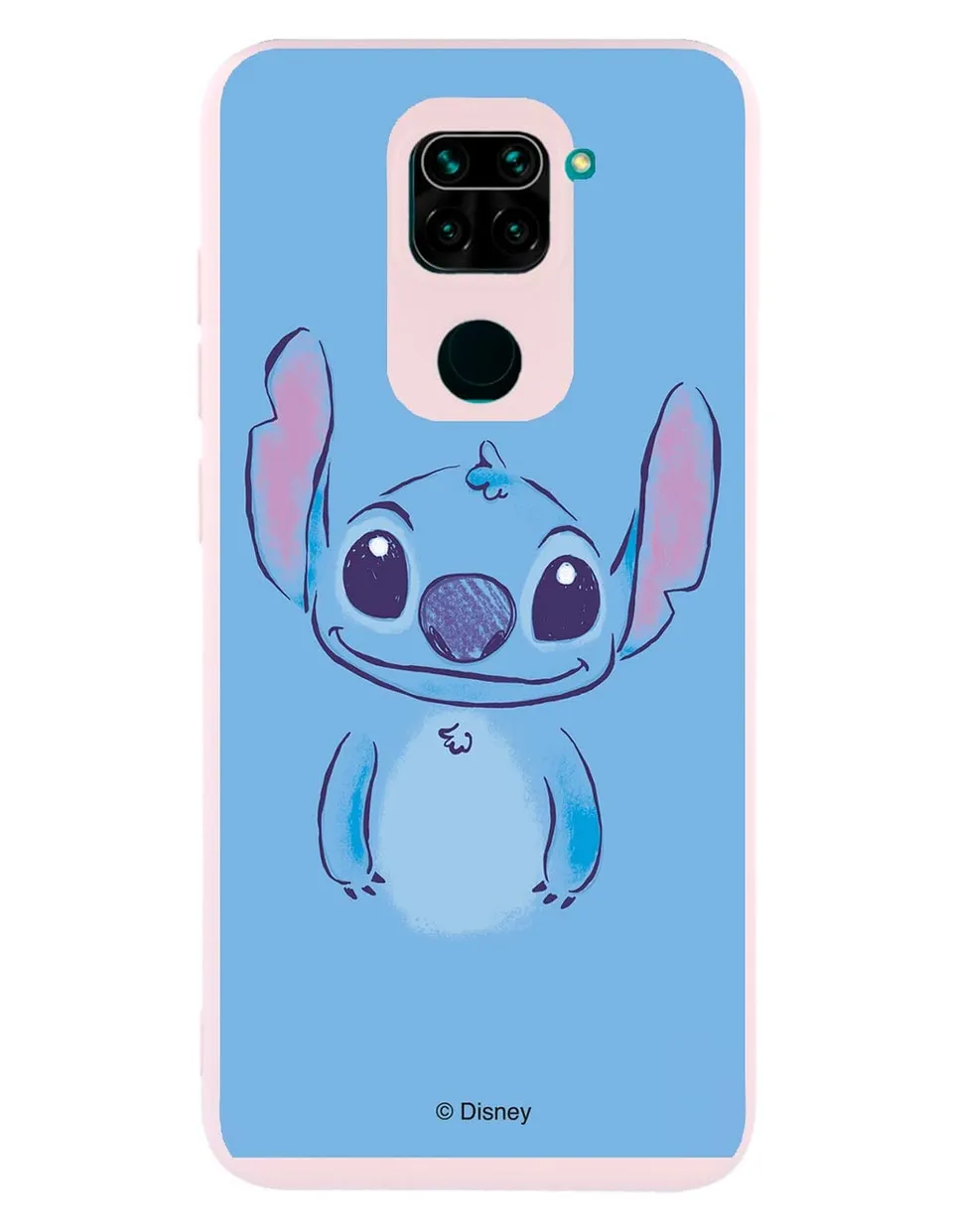 La Casa de las Carcasas Stitch Blu cover Redmi Note 9 rosa