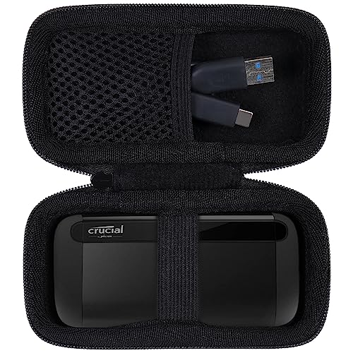 Aenllosi SSD Case Crucial X8 1TB 2TB custodia rigida EVA