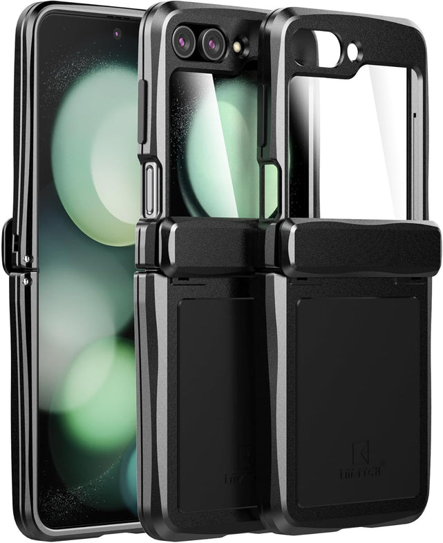 Redpepper Z Flip 6 cover alluminio verde heavy duty