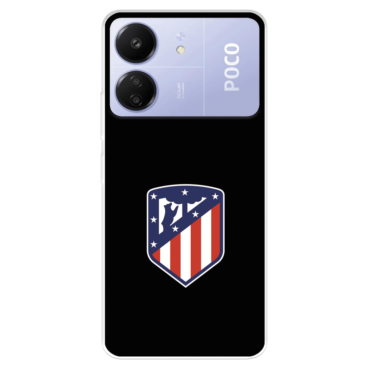 La Casa de las Carcasas Squadre Cover Samsung A55 Scudo Nero