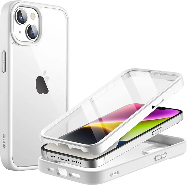 Redpepper iPhone 14 cover integrale trasparente 360° 6,1"