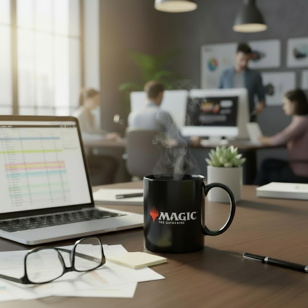 Konix Magic The Gathering tazza ceramica 320 ml rossa